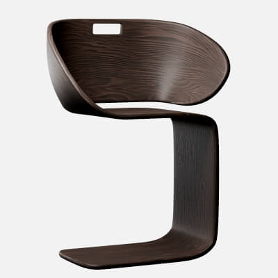 Lamed Chair Rodolphe Pauloin by Kon9