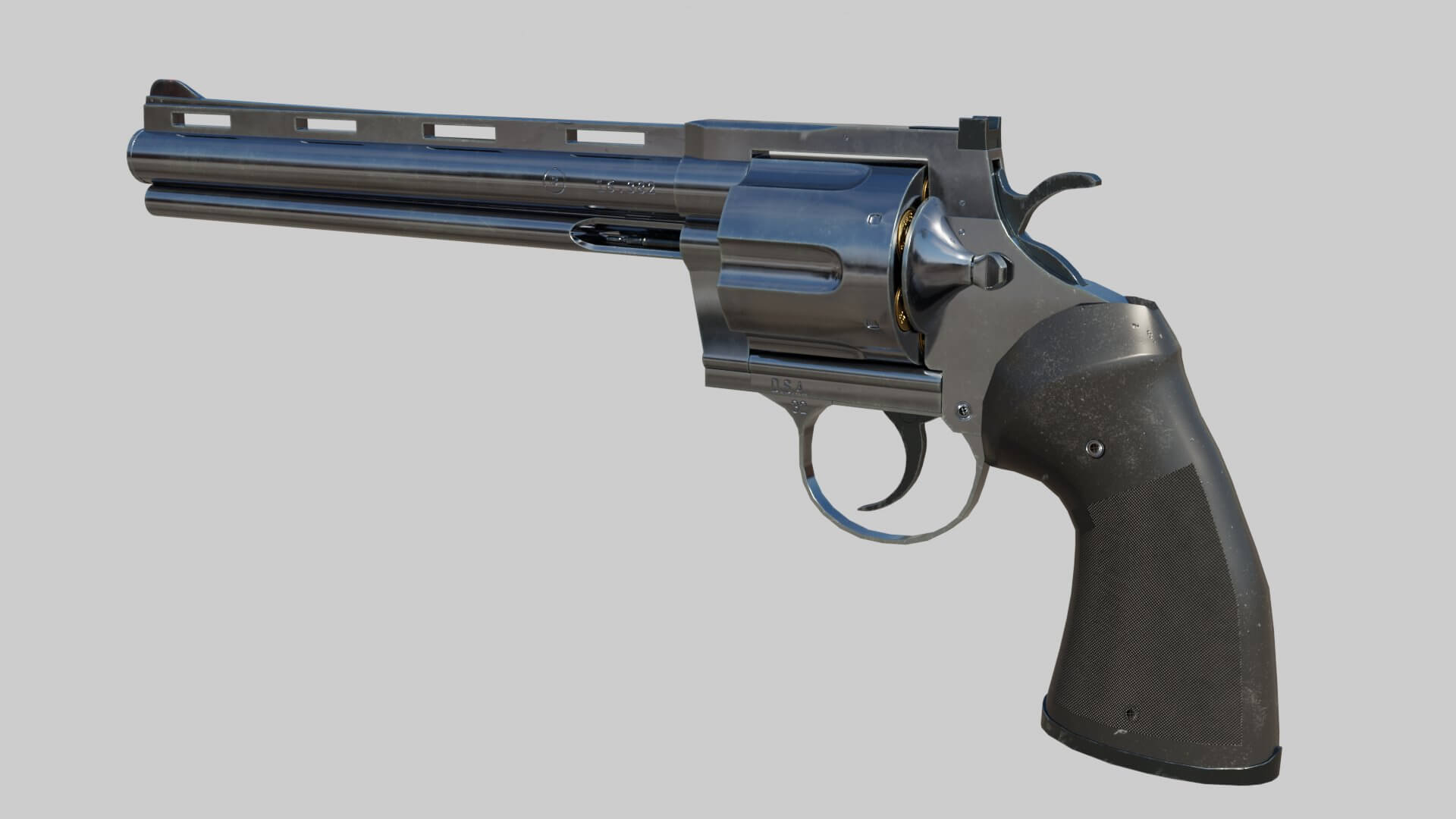 Colt Python - 3D Model by KorboleevV