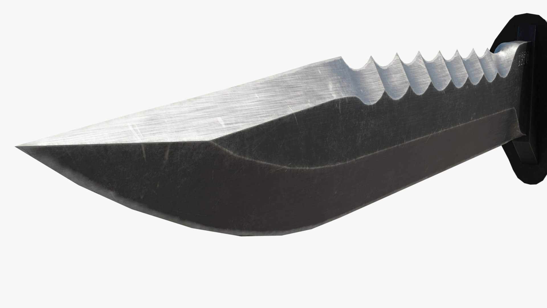 Special Forces Combat Knife - 3D Model by KorboleevV