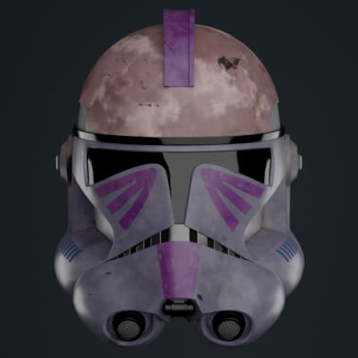 Phase II Clone Trooper Helmet (Covert Ops) - 3D Model by Kralyks