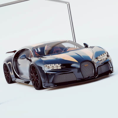 Bugatti Chiron Super Sport Stock Image