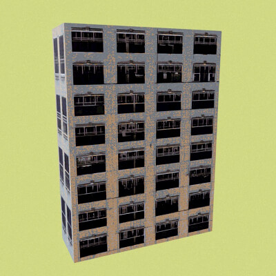 Pxs Building PSX - Building 3D Model by Ksuga