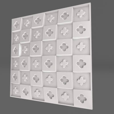 3D WALL PANEL 3DWPRAJ27