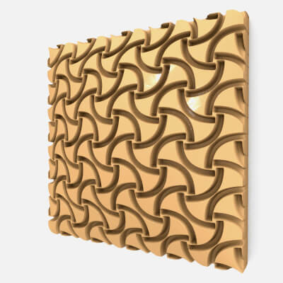 3D Wall Panel 3DWPRAJ8