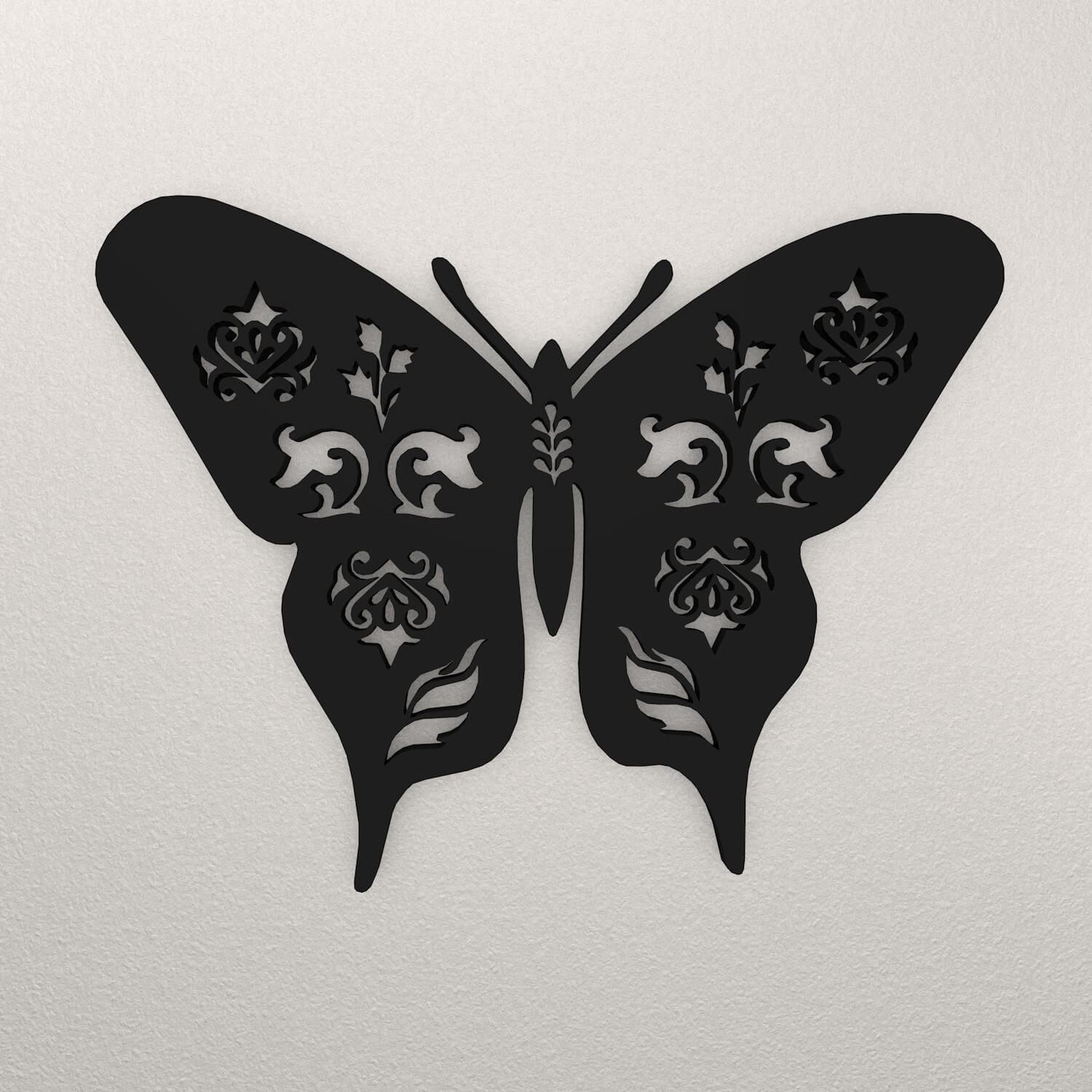 Butterfly Wall Decoration Waraj16 - 3D Print Model by Ktkaraj 3D Models
