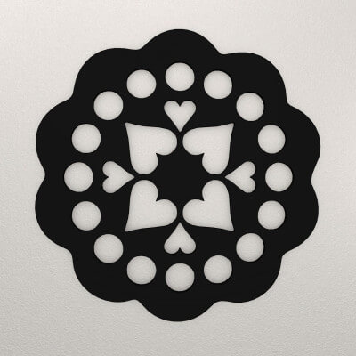 Flower Wall Decoration Waraj3