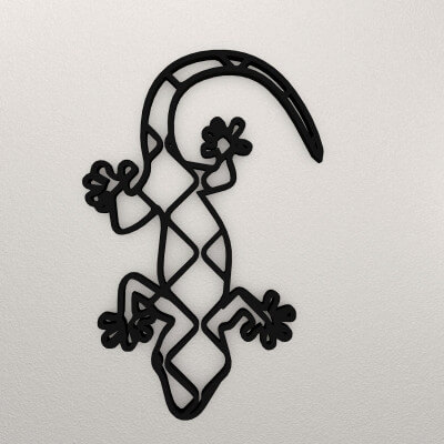 Lizard Wall Decoration Waraj5