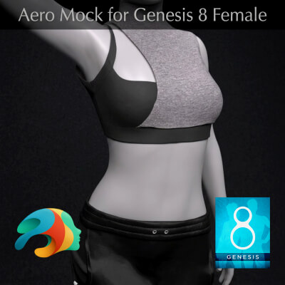 Aero Mock for Genesis 8 Female and Genesis 8.1 Female