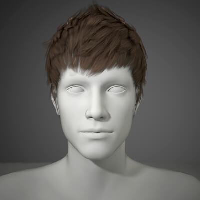 &quotBless&quot Hair for Genesis 8 Male