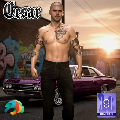 Cesar Character for Genesis 9