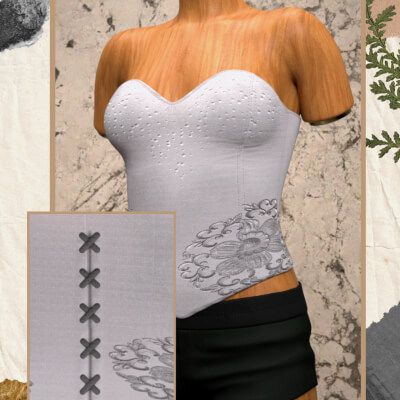 Cleo Corset for Genesis 9