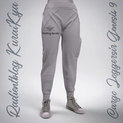 Comfy Cargo Joggers Outfit for Genesis 9