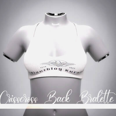 Crisscross Back Bralette