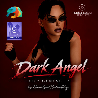 Dark Angel for Genesis 9 by KuraiKya