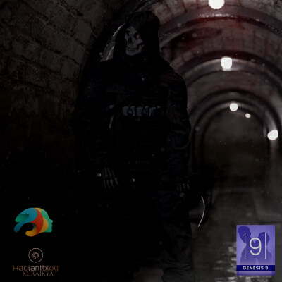 Dark Angel Outfit dForce for Genesis 9 by KuraiKya