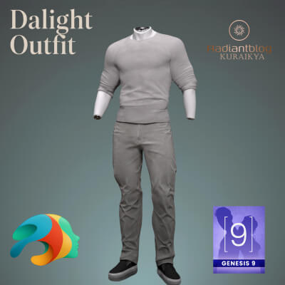 Daylight Outfit for Genesis 9 Male
