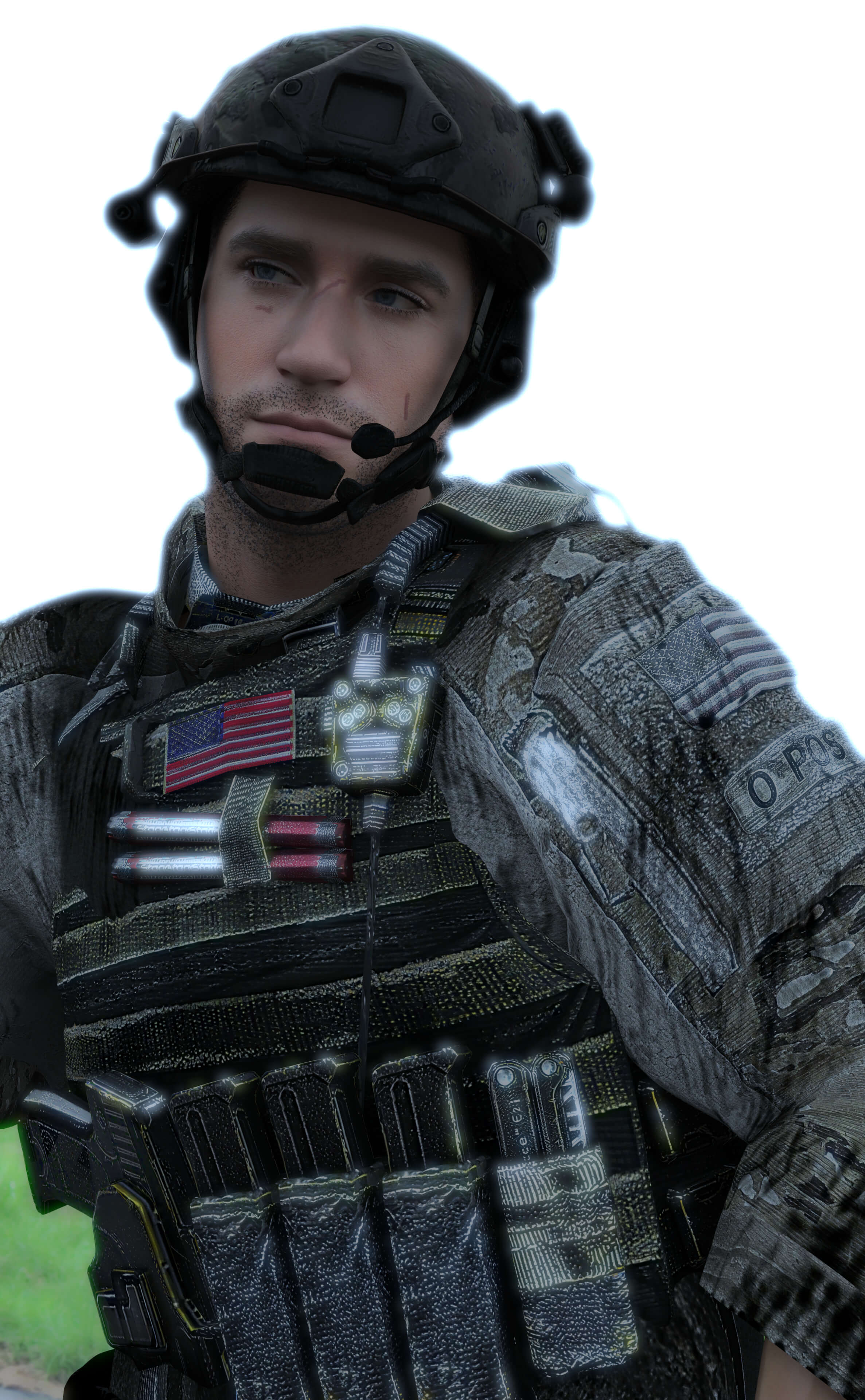 Delta Operator Genesis 9 Model and Outfit - Daz Content by KuraiKya