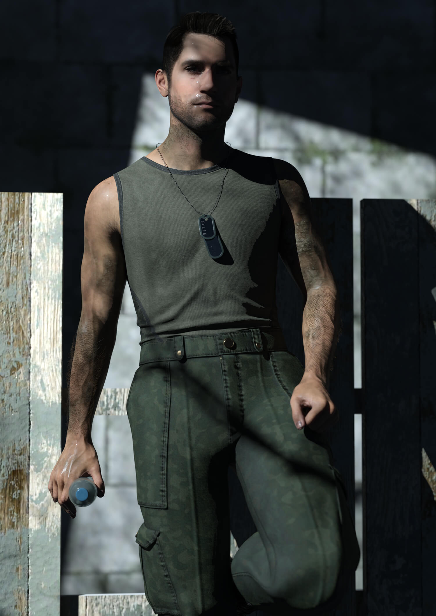 Delta Operator Genesis 9 Model and Outfit - Daz Content by KuraiKya