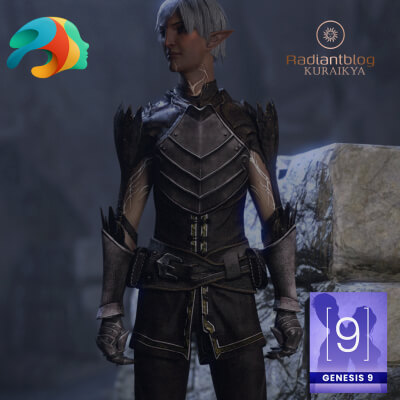 Elven Armor for Genesis 9