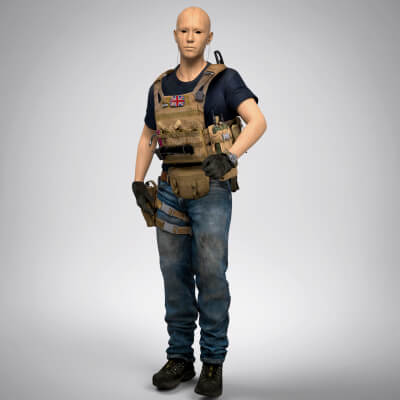 Field Ops Outfit for Genesis 9