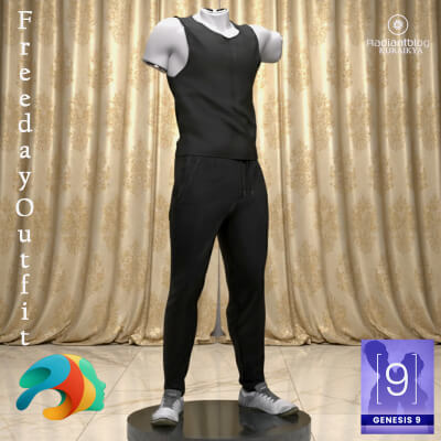 Freeday Outfit for Genesis 9