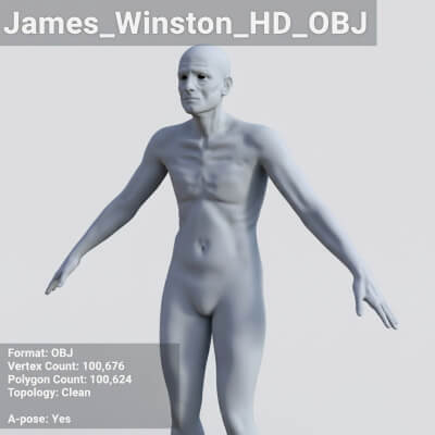 Genesis 9 Base Model - Aged Male