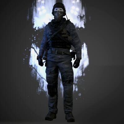Ghost Recon Outfit for Genesis 9