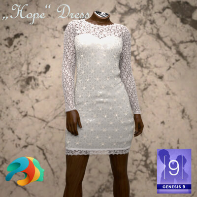 Hope Dress for Genesis 9