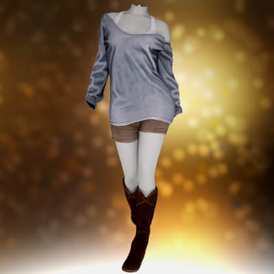 Human North Outfit for Genesis 9