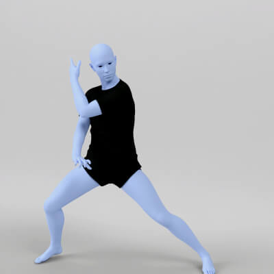Kazama Winning Pose for Genesis 9