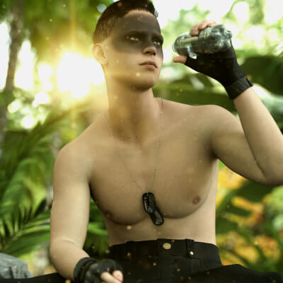 Keegan Character Morph for Genesis 9