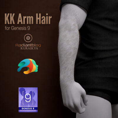 KK Arm Hair for Genesis 9