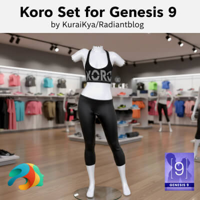Koro Set for Genesis 9