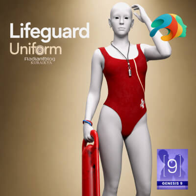 Lifeguard Uniform for Genesis 9