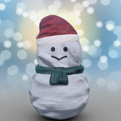 Little Snowman Prop