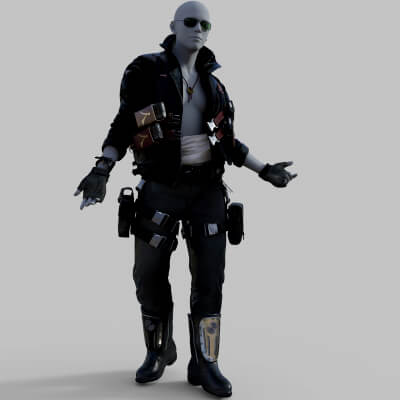 Modern Ronin Outfit for Genesis 9