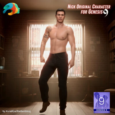 Nick for Genesis 9 Original Character