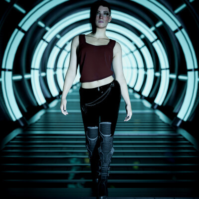 Nightcity Queen Model for Genesis 9