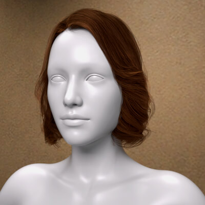 Nightgirl Hair for Genesis 8 and 8.1 Females