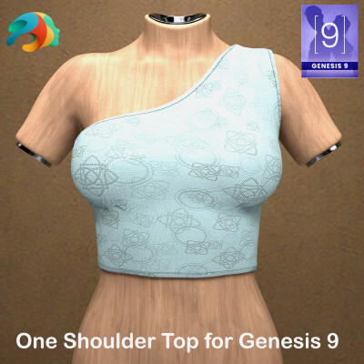 &quotOne Shoulder Top&quot for Genesis 9