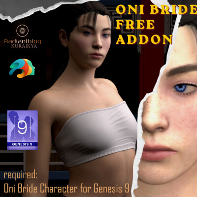 Oni Bride Free Addon for Genesis 9