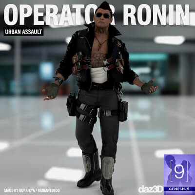 Operator Ronin Clothes and Figure Bundle