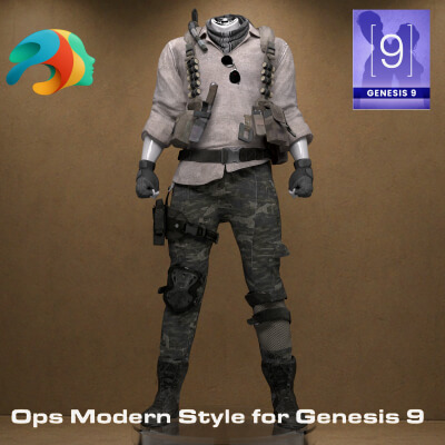 Ops Modern Style for Genesis 9 by KuraiKya