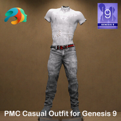 PMC Casual Outfit for Genesis 9