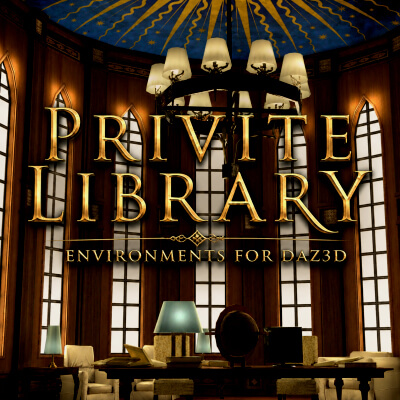 Privite Library Environment for Daz3D