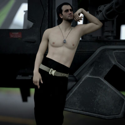 Russian Pilot Genesis 9 Character