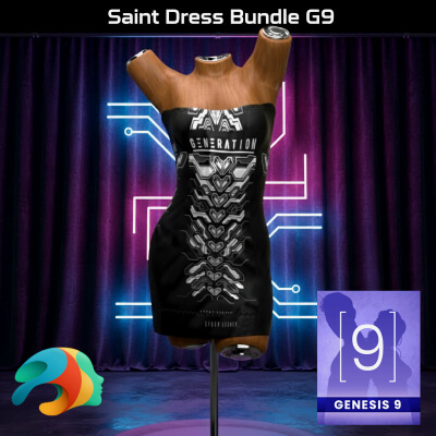 Saint Dress for Genesis 9 Bundle