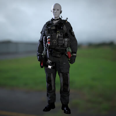 Shadow Pmc Outfit for Genesis 9