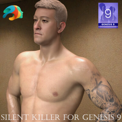 Silent Killer Model for Genesis 9 by KuraiKya