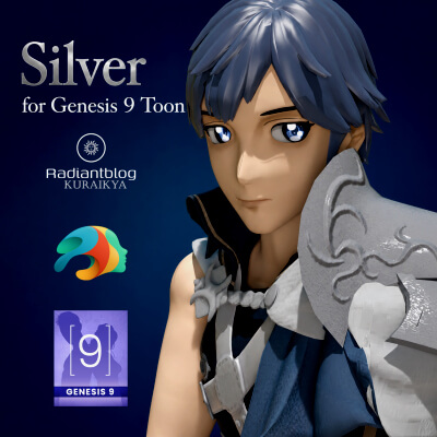 Silver for Genesis 9 Toon